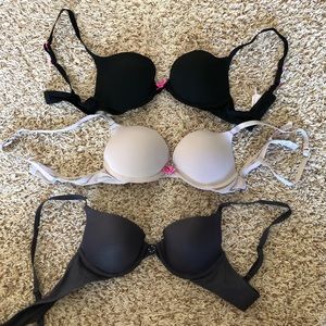 Three 34A Xhilaration Bras